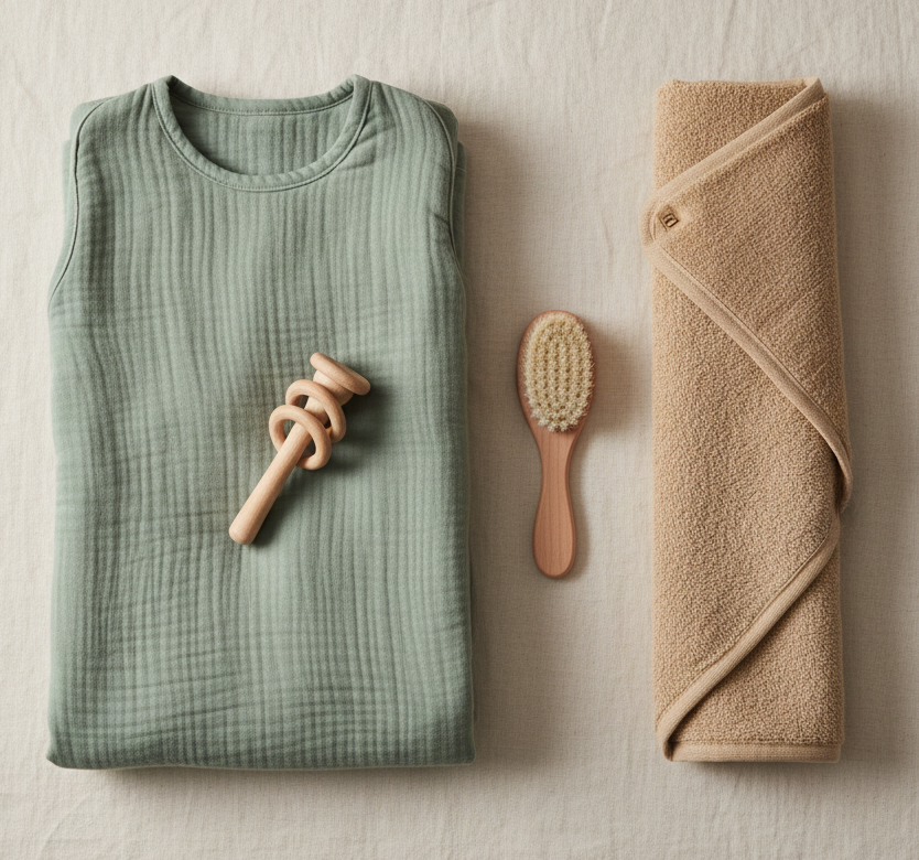 Le Guide Ultime des Essentiels pour Bébé : La Checklist Koomya pour Moins mais Mieux