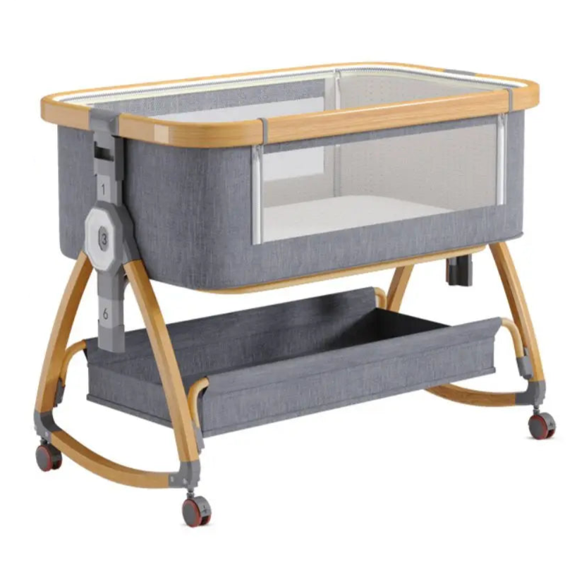 Lit Bébé 3-en-1 Portable YAZOCO | Pliable, Roues & Moustiquaire