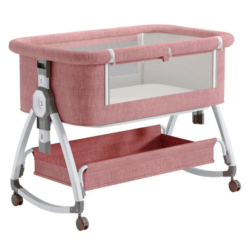 Lit Bébé 3-en-1 Portable YAZOCO | Pliable, Roues & Moustiquaire