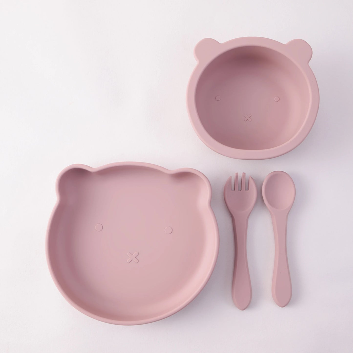Ensenble de vaisselle en silicone