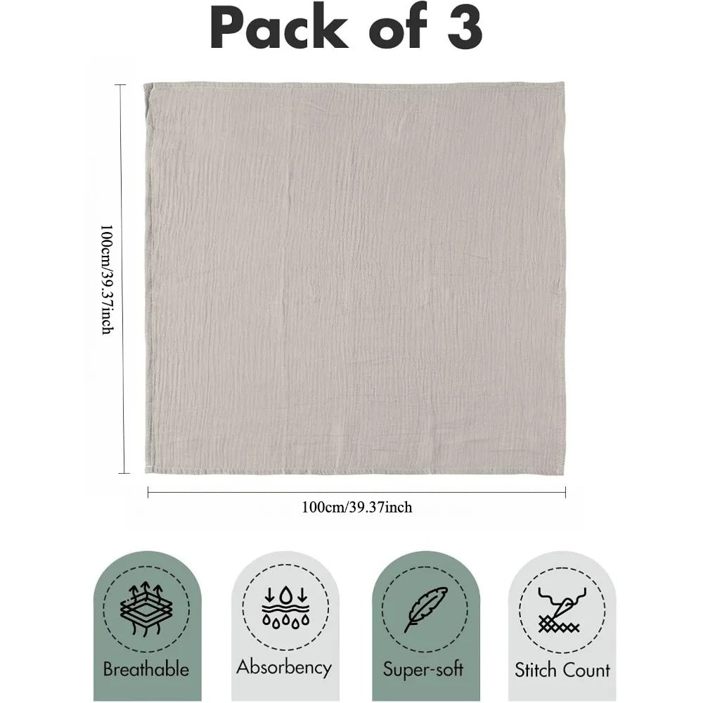 Couverture en mousseline pour bébé