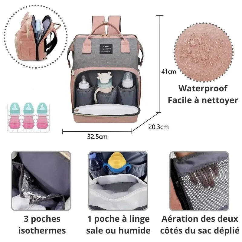 Sac à Langer 3 en 1