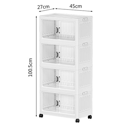 Armoire Bébé Pliable & Roulante | Penderie Enfant Magnétique