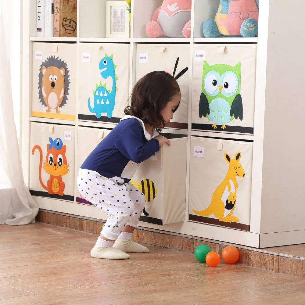 Armoire Bébé Cube Pliable Animal