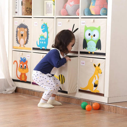 Armoire Bébé Cube Pliable Animal