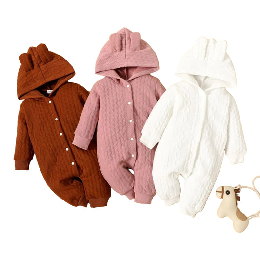 Barboteuse Bébé Hiver Ours