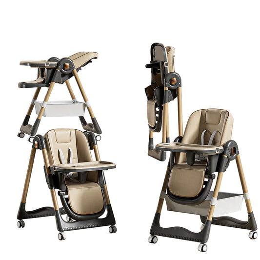 Chaise Haute Bébé PANGDUBE Pliable
