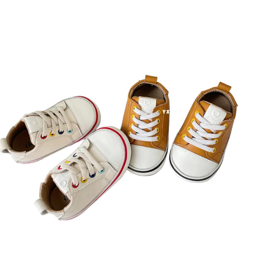 Chaussure Bébé Cuir Souple Premiers Pas 