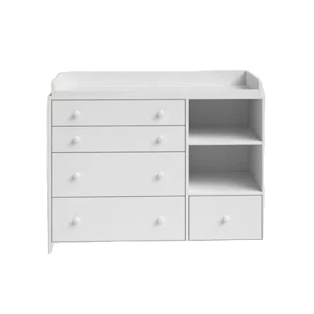 Commode à Langer Bébé 5 Tiroirs