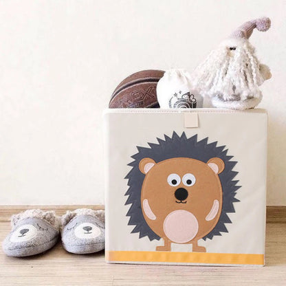 Armoire Bébé Cube Pliable Animal | Penderie Enfant Tissu Écolo