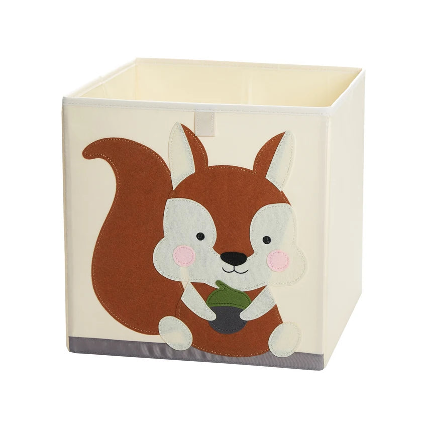 Armoire Bébé Cube Pliable Animal | Penderie Enfant Tissu Écolo