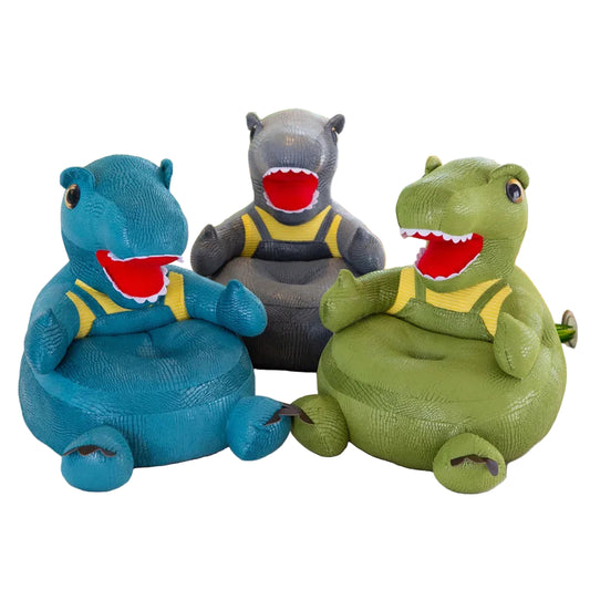 Fauteuil Bébé Dinosaure Peluche | Fauteuil Enfant Confort Lavable