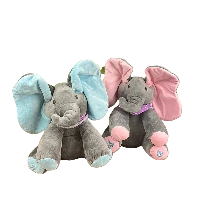 Peluche Éléphant Musicale Bébé