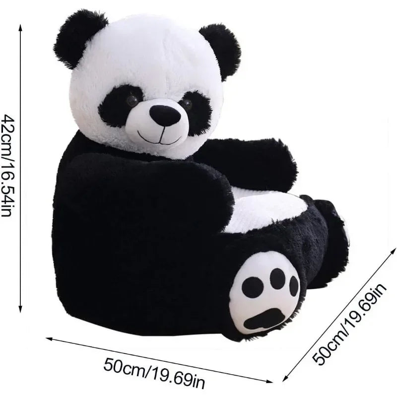 Fauteuil Bébé Peluche Panda | Canapé Enfant Kawaii Teddy Bear