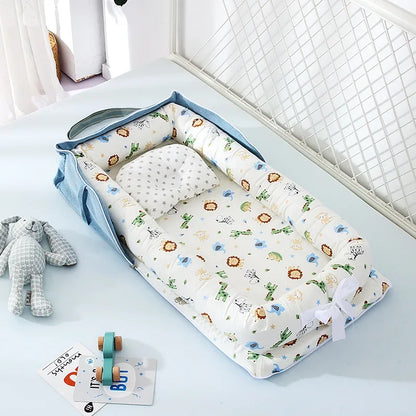 Lit Portable Bébé Nid Cocon de Voyage | Nid pour Bébé 0-2 ans