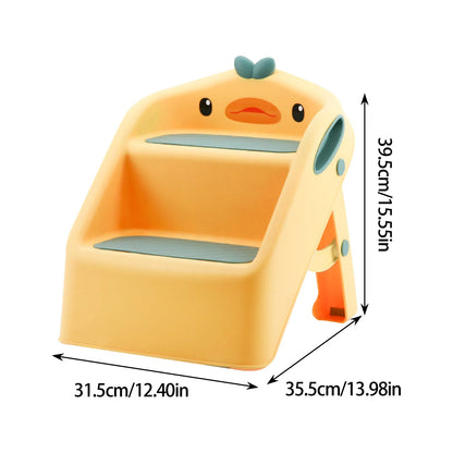 Marche Pied Pliant Enfant Antidérapant | Salle de Bain & Cuisine