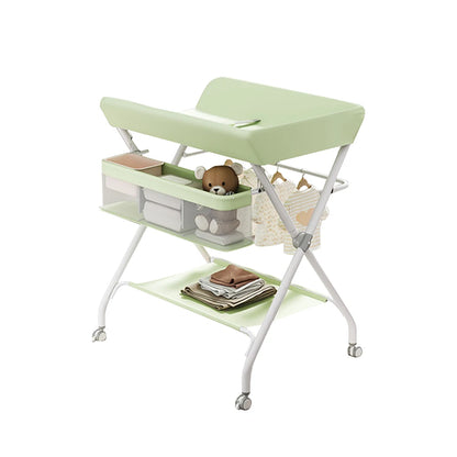 Table à Langer Pliable avec Roues | Baignoire et Lable à Langer