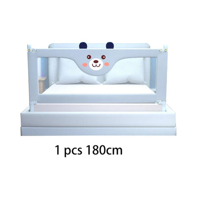 Barrière de Lit Enfant Relevable & Renforcée | Sûre Anti-Chute