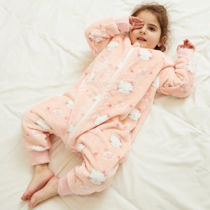Pyjama Bébé Hiver Doux & Chaud | Pyjama Noël Bébé Dinosaure & Ours