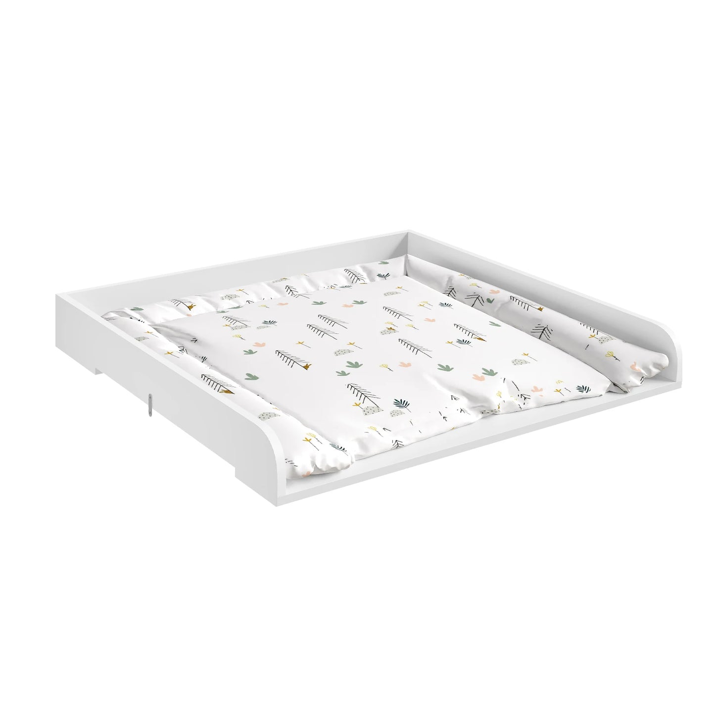 Table à Langer Commode WOLTU | Plateau Bébé MDF Mural Sûr