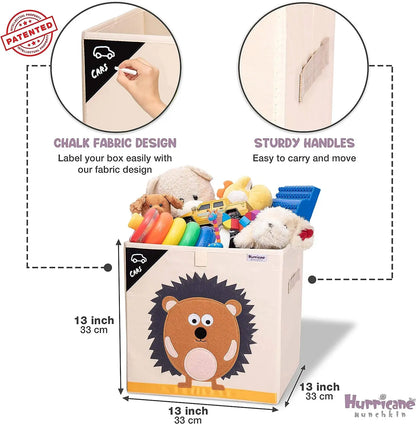 Armoire Bébé Cube Pliable Animal | Penderie Enfant Tissu Écolo