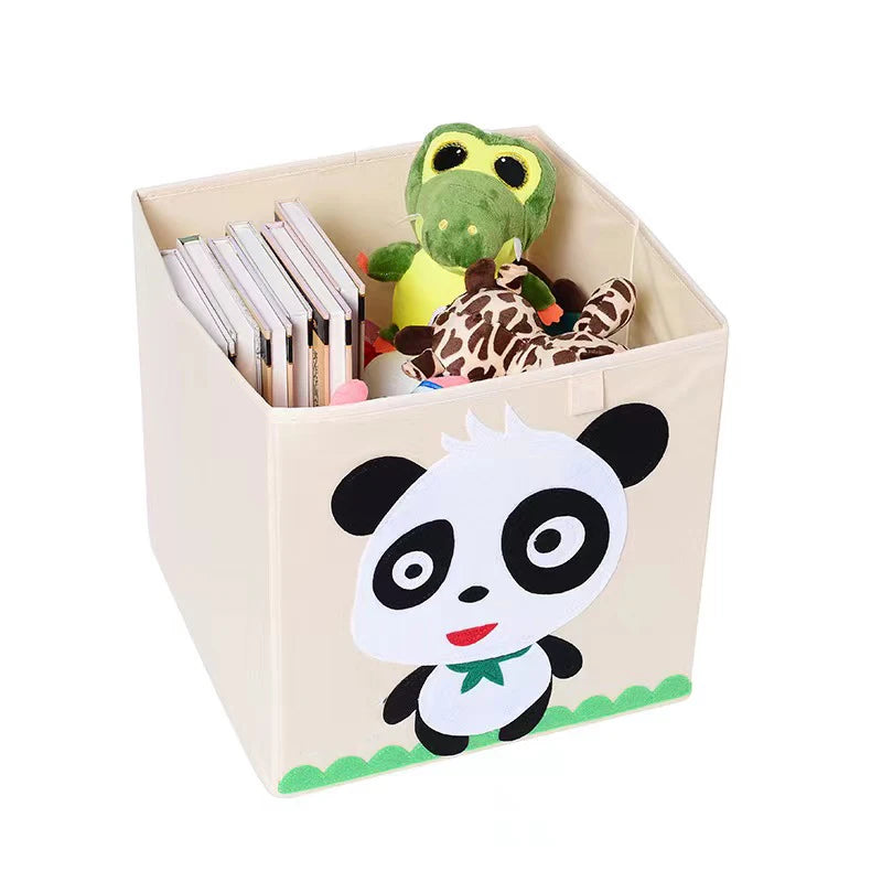 Armoire Bébé Cube Pliable Animal | Penderie Enfant Tissu Écolo