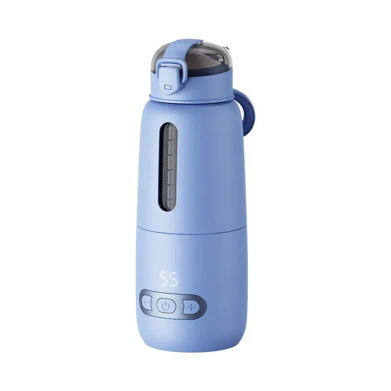 Chauffe Biberon Sans Fil | Verre Borosilicate & Batterie 15000mAh