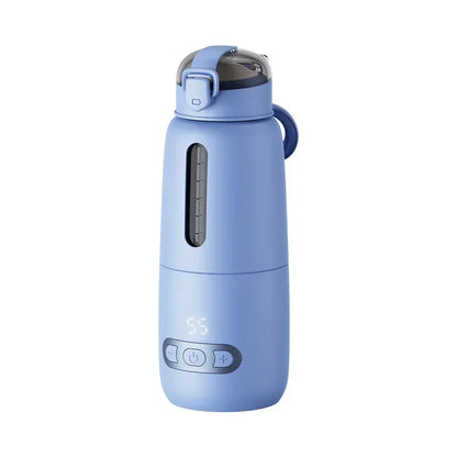 Chauffe Biberon Sans Fil | Verre Borosilicate & Batterie 15000mAh