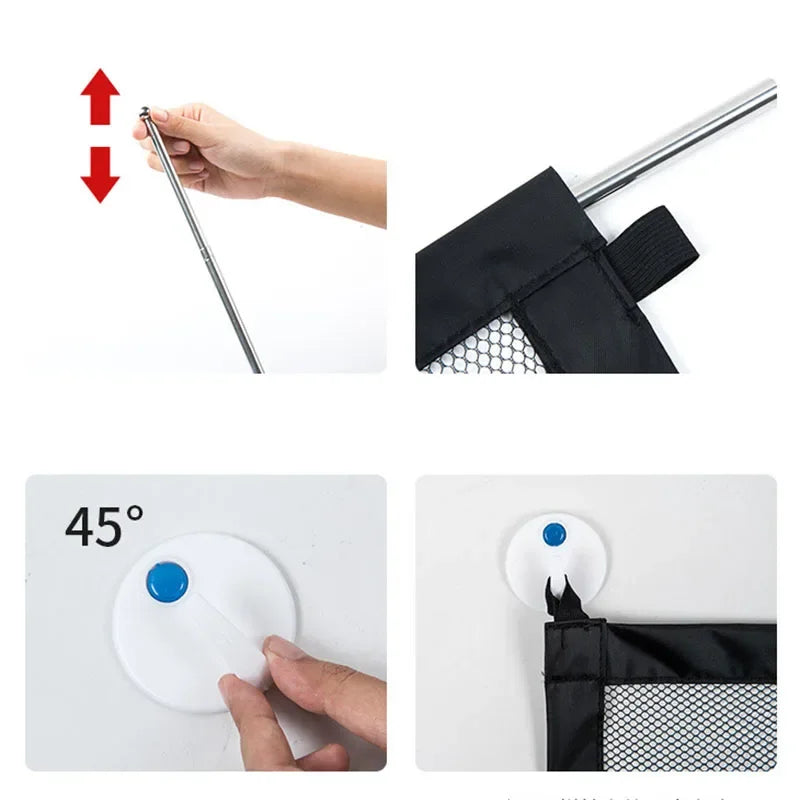 Barrière Escalier Bébé Pliable & Sans Perçage | Barrière de Porte