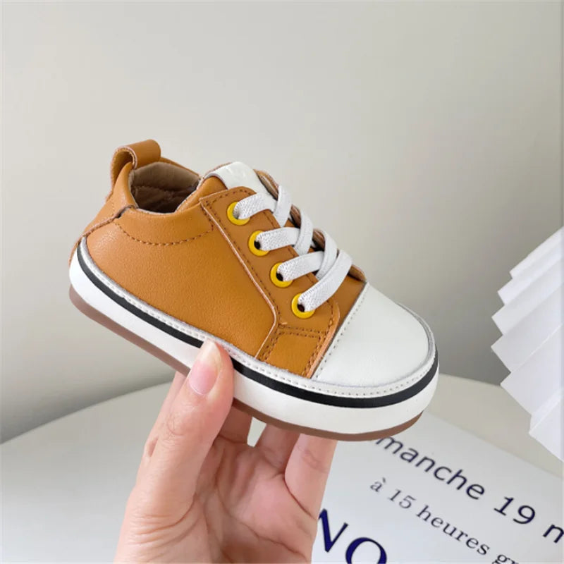 Chaussure Bébé Cuir Souple Premiers Pas | Chaussure Fille & Garçon