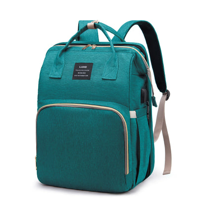 Sac à Langer Pliable & Portable 3-en-1 | Avec Lit Pliant Grande