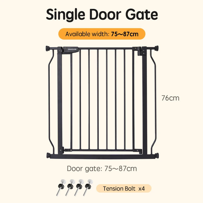 Barrière Escalier pour Bébé Sans Perçage 75-147cm | Sécurité