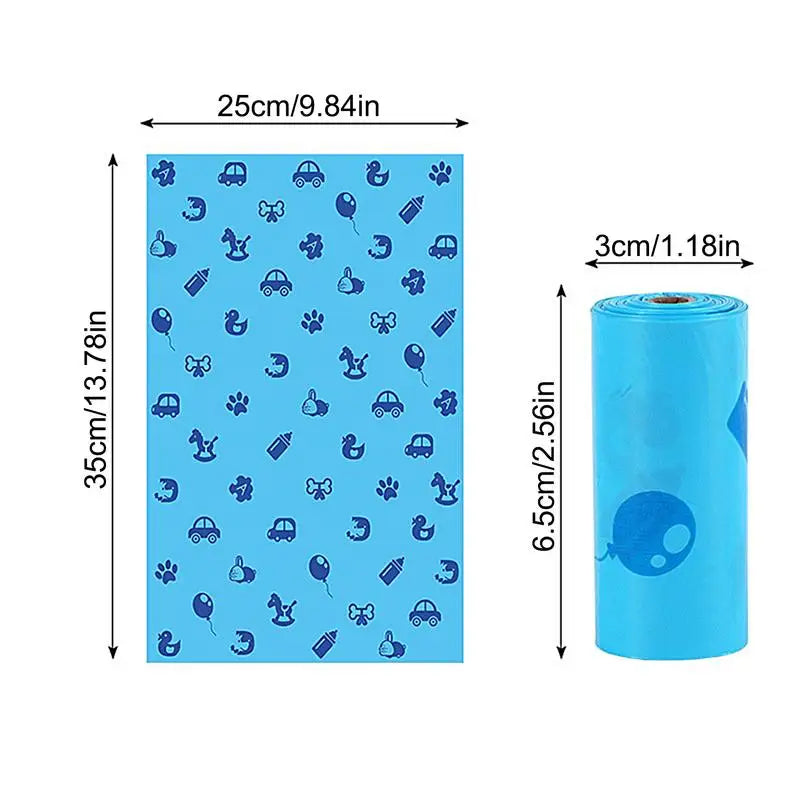 Poubelles à Couches et Recharges Portables (16 Rouleaux)