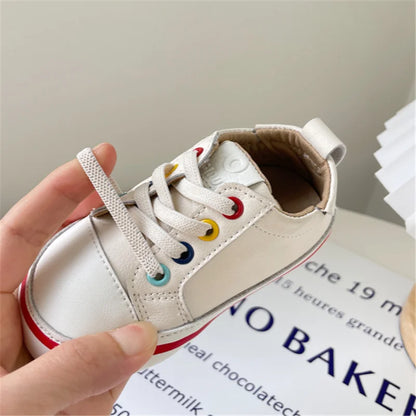 Chaussure Bébé Cuir Souple Premiers Pas | Chaussure Fille & Garçon