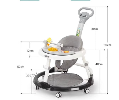 Trotteur Bébé Multifonction Anti-Chute | Trotteur Fille & Garçon