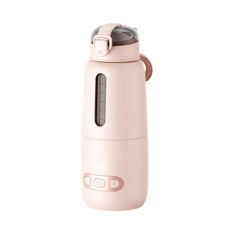 Chauffe Biberon Sans Fil | Verre Borosilicate & Batterie 15000mAh