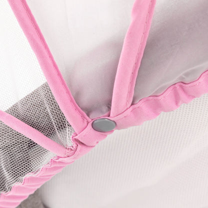 Transat Bébé Rose Électrique | Balancelle Sûre pour Nouveau-né