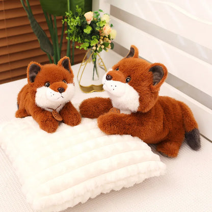 Peluche Renard Kawaii | Doudou Bébé Doux Oreiller Enfant