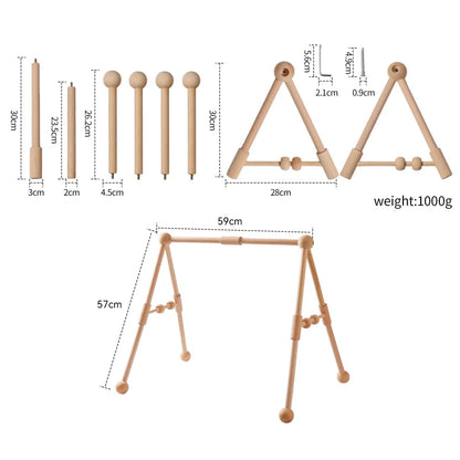 Arche Bebe Bois Naturel | Arche Montessori Jeu & Développement