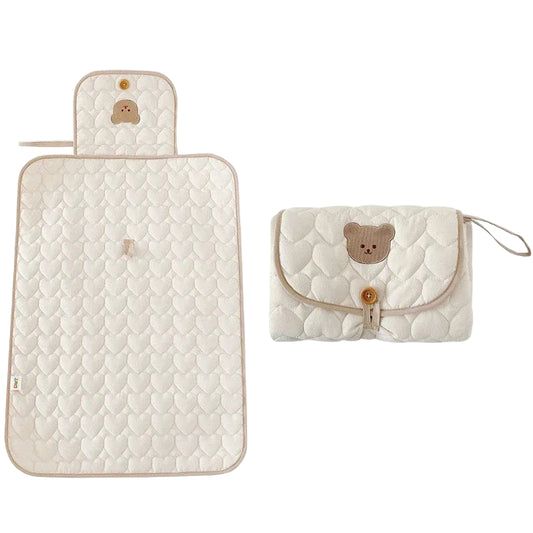 Tapis à Langer Nomade Pliable & Imperméable | Nouveau-né