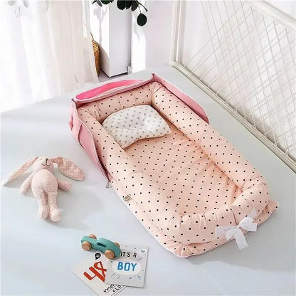Lit Portable Bébé Nid Cocon de Voyage | Nid pour Bébé 0-2 ans