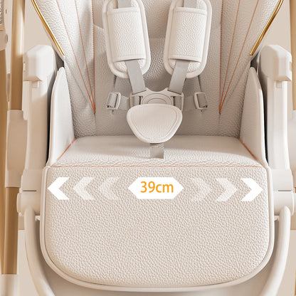 Table à Langer | Compacte Chaise Haute Bébé Électrique