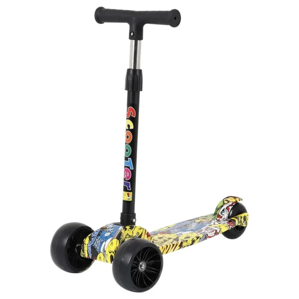 Trotinette Enfant Pliable & Lumineuse | Trotinette Bébé 3 à 12 Ans