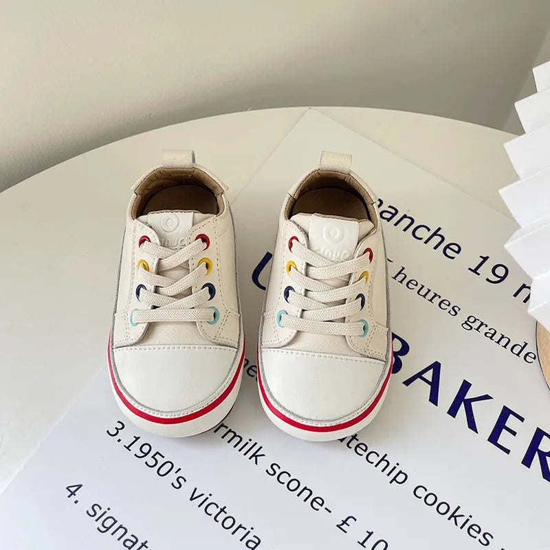 Chaussure Bébé Cuir Souple Premiers Pas | Chaussure Fille & Garçon