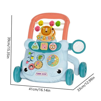 Chariot de Marche pour Bebe Multifonction Anti-Renversement