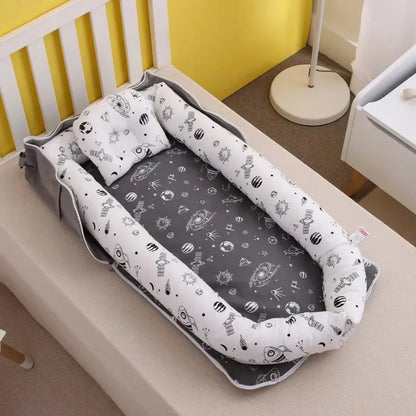 Lit Portable Bébé Nid Cocon de Voyage | Nid pour Bébé 0-2 ans
