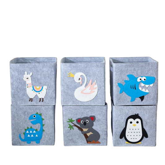 Boîte Rangement Chambre Enfant Feutre Pliable | Jouets Vêtements