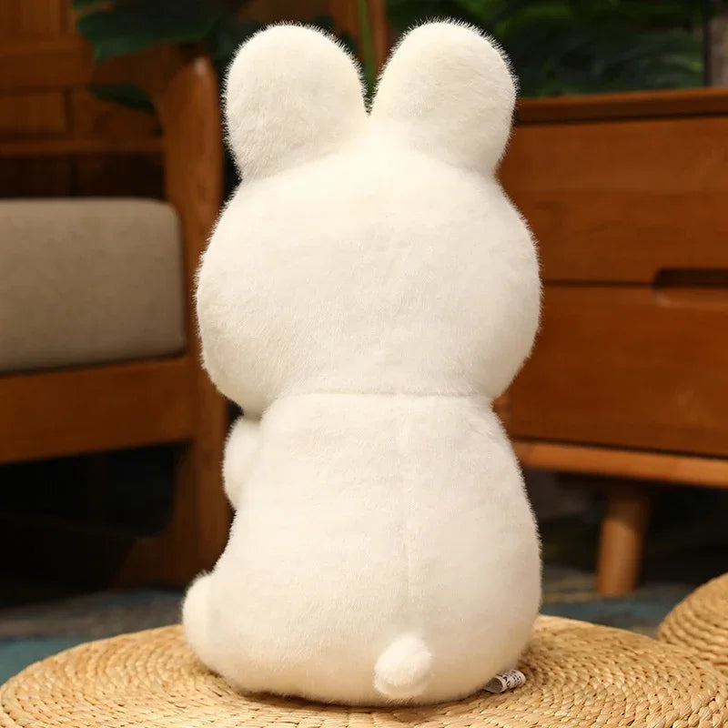 Peluche Lapin Carotte Kawaii | Doudou Bébé Doux Oreiller Enfant