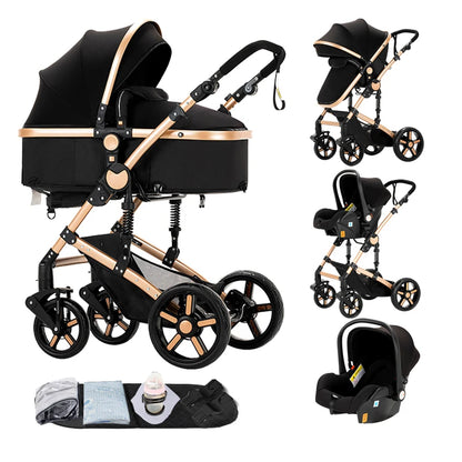 Poussette 3 en 1 Ultra-Légère | Système de Voyage Trio