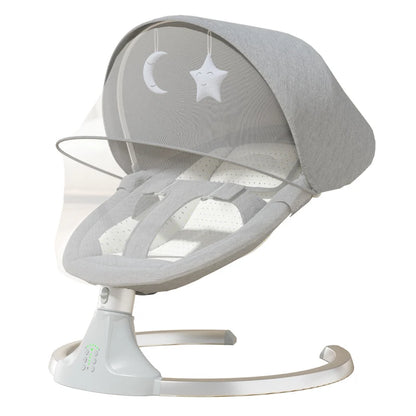 Chaise Haute Bébé Électrique | Balancelle Télécommandée Confort